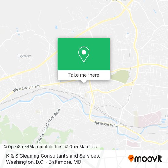 Mapa de K & S Cleaning Consultants and Services
