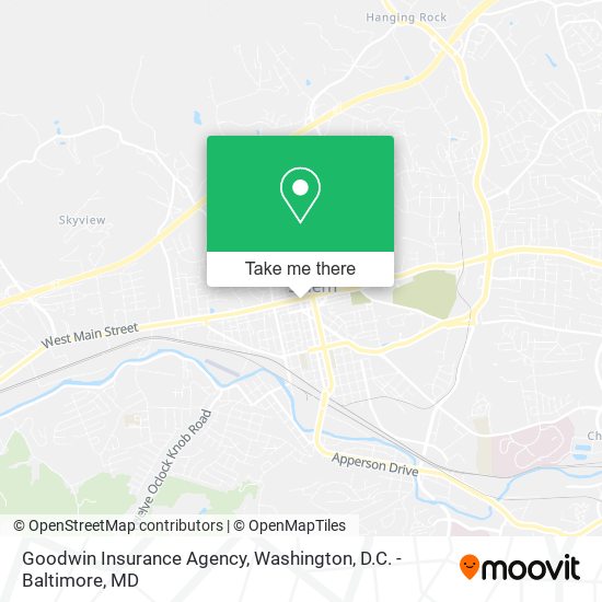 Goodwin Insurance Agency map