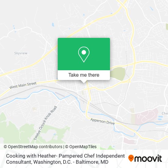 Cooking with Heather- Pampered Chef Independent Consultant map