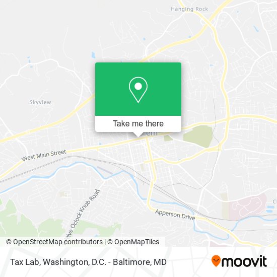 Tax Lab map