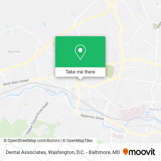 Dental Associates map