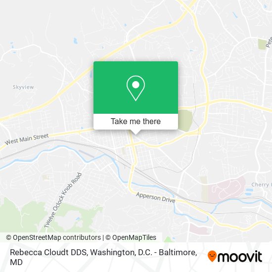 Mapa de Rebecca Cloudt DDS