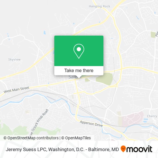 Mapa de Jeremy Suess LPC