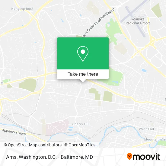 Mapa de Ams