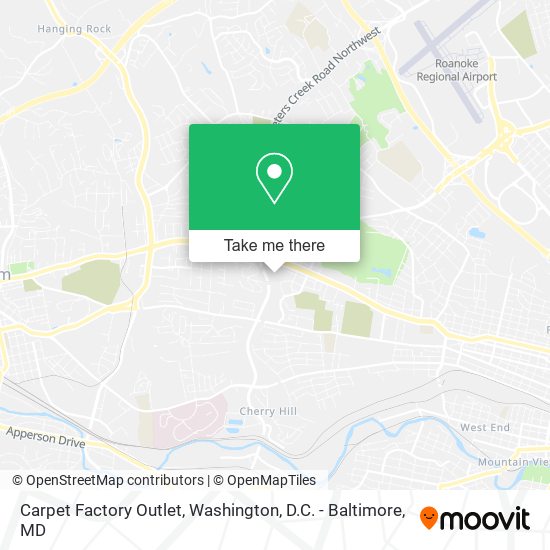 Carpet Factory Outlet map