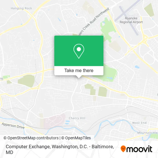 Mapa de Computer Exchange
