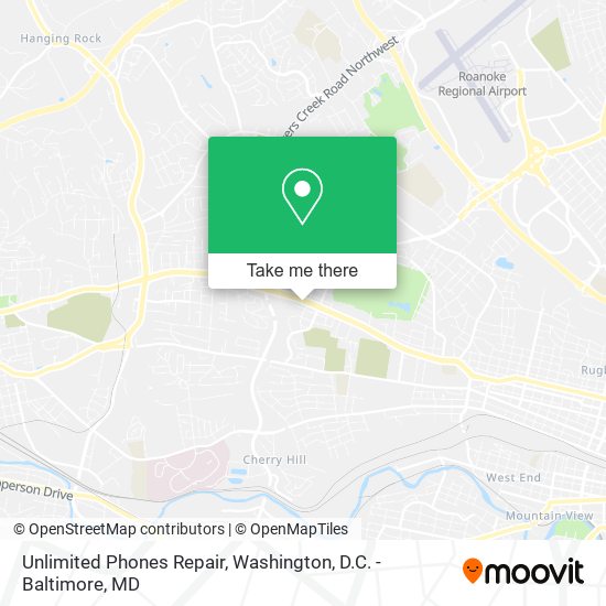 Mapa de Unlimited Phones Repair