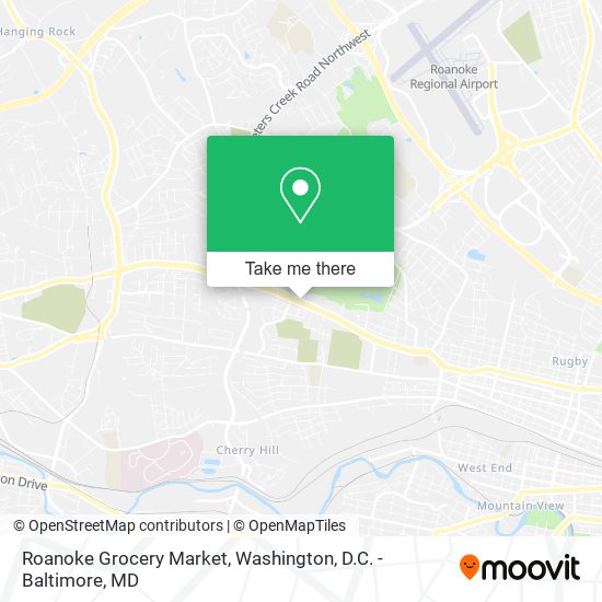 Roanoke Grocery Market map