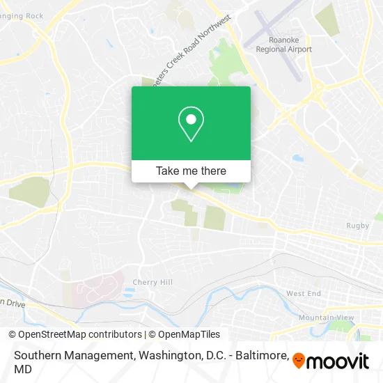 Mapa de Southern Management