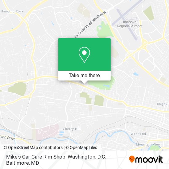 Mike's Car Care Rim Shop map