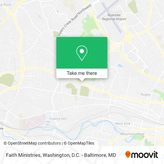 Mapa de Faith Ministries