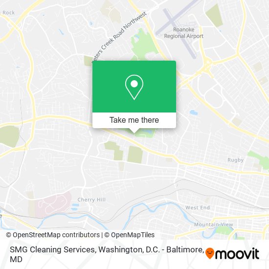 SMG Cleaning Services map