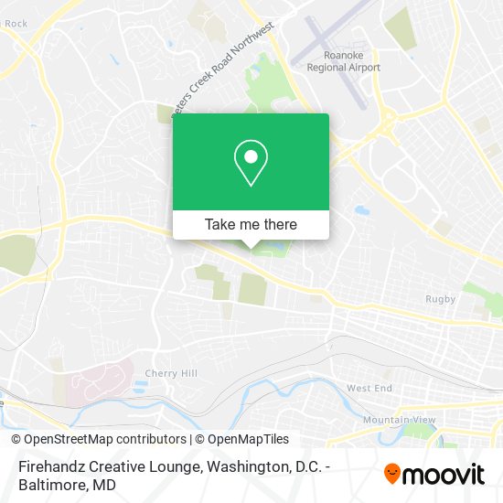 Firehandz Creative Lounge map