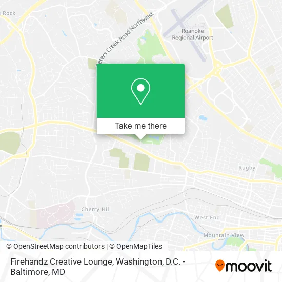 Mapa de Firehandz Creative Lounge