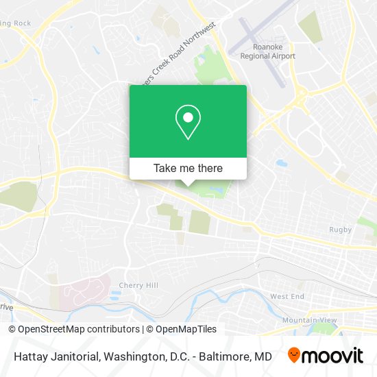 Hattay Janitorial map