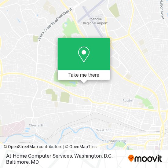 Mapa de At-Home Computer Services