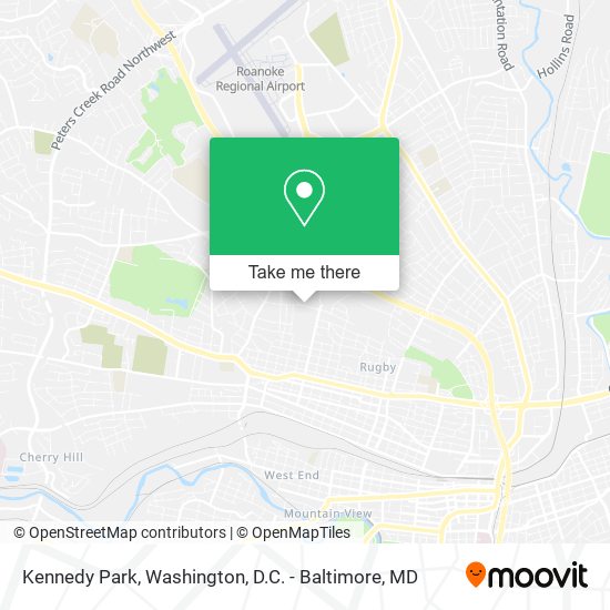 Kennedy Park map