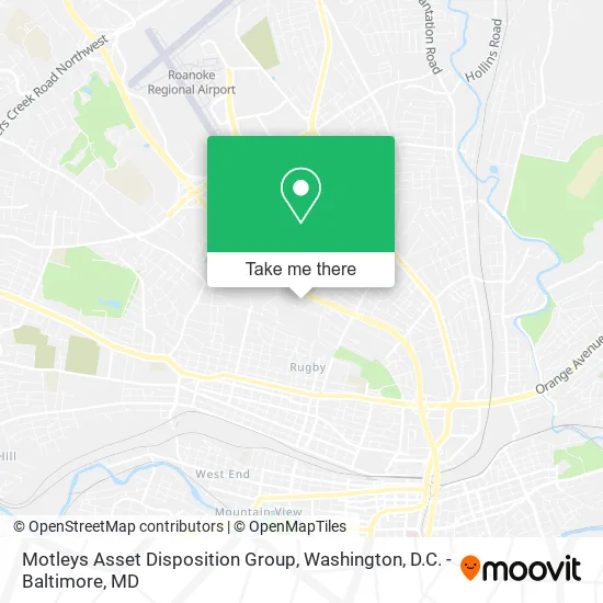 Motleys Asset Disposition Group map