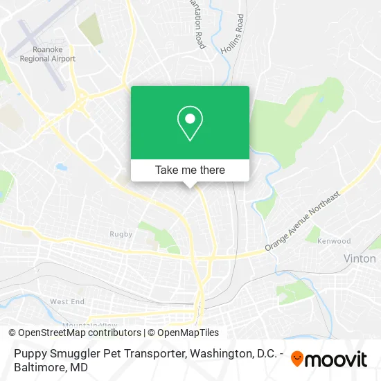 Puppy Smuggler Pet Transporter map