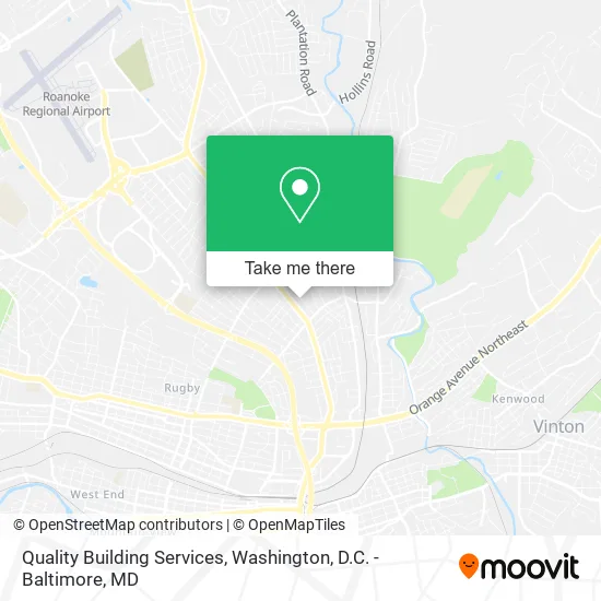 Quality Building Services map