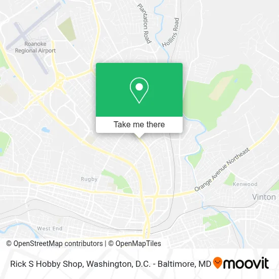 Rick S Hobby Shop map