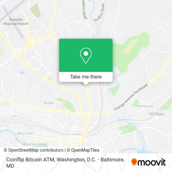 Coinflip Bitcoin ATM map