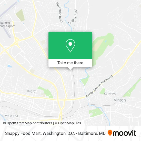Snappy Food Mart map