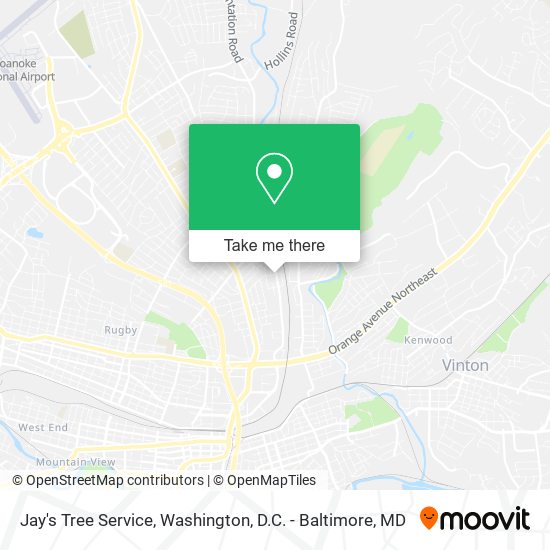 Mapa de Jay's Tree Service