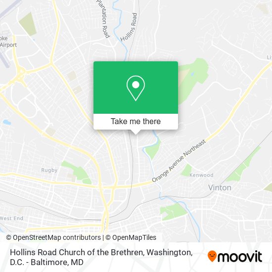 Hollins Road Church of the Brethren map