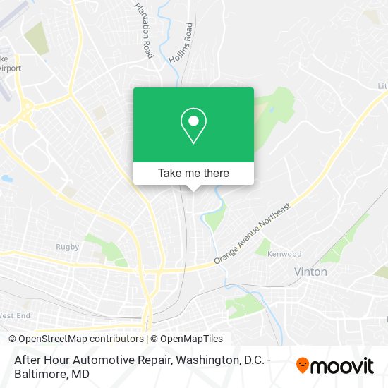 Mapa de After Hour Automotive Repair