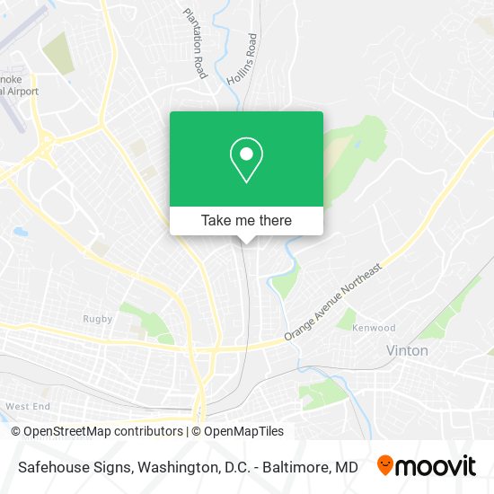 Safehouse Signs map
