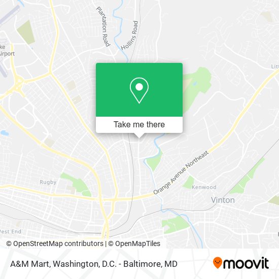 Mapa de A&M Mart