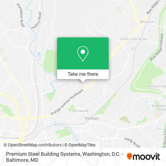 Premium Steel Building Systems map