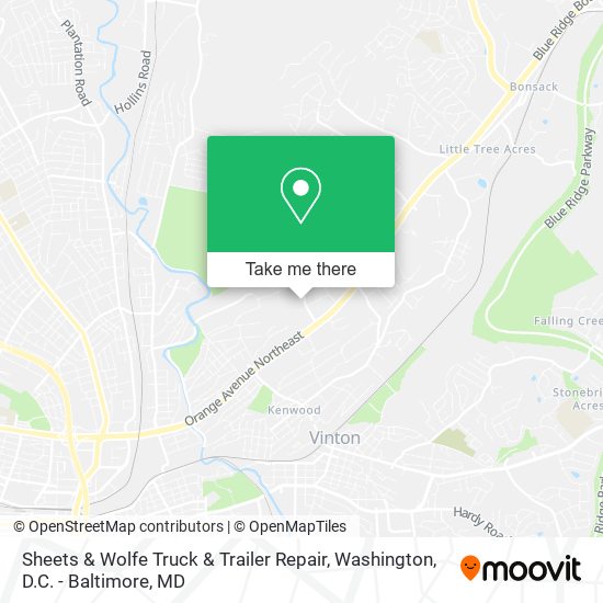 Mapa de Sheets & Wolfe Truck & Trailer Repair