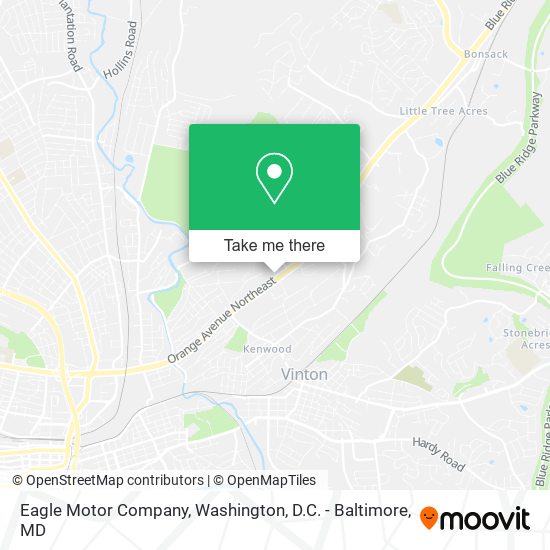 Eagle Motor Company map