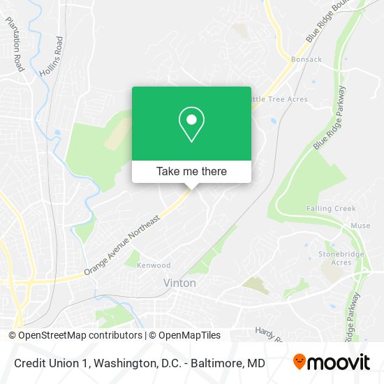 Mapa de Credit Union 1