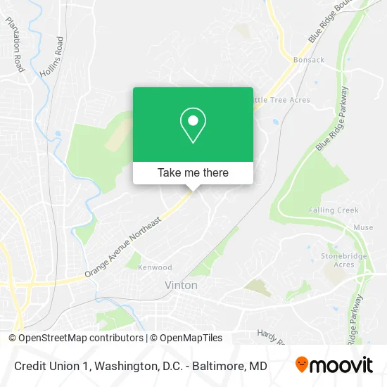 Credit Union 1 map