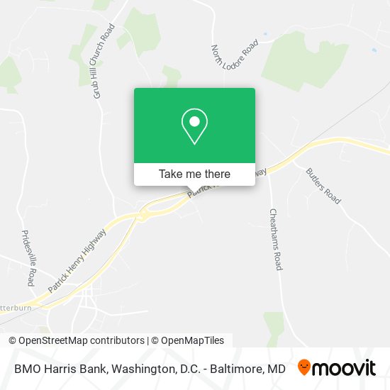 BMO Harris Bank map