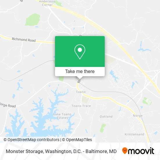 Monster Storage map
