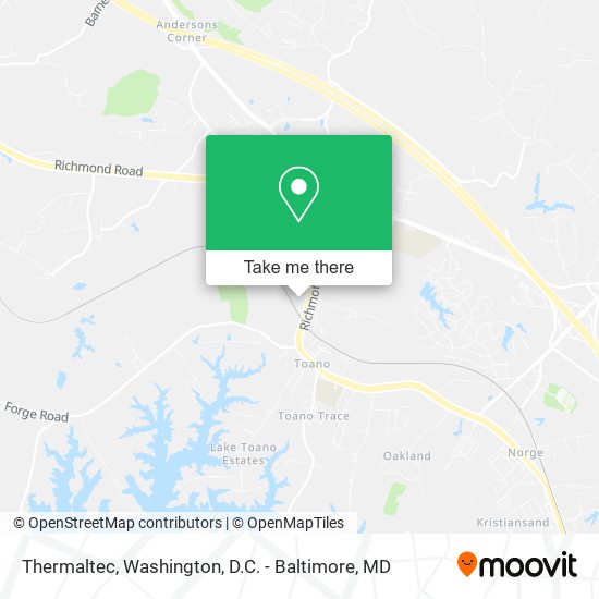 Thermaltec map