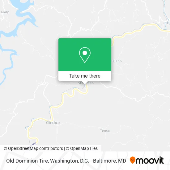 Old Dominion Tire map