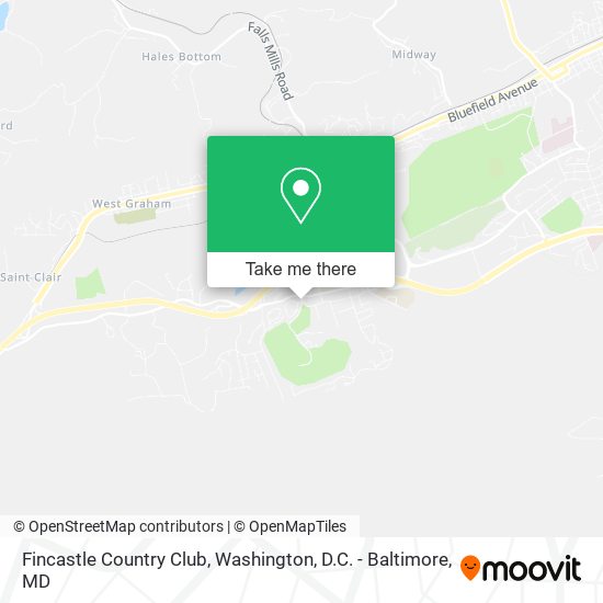 Fincastle Country Club map