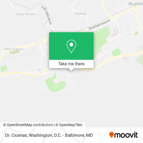Dr. Cicenas map