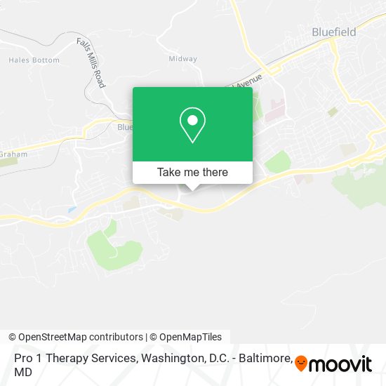 Mapa de Pro 1 Therapy Services