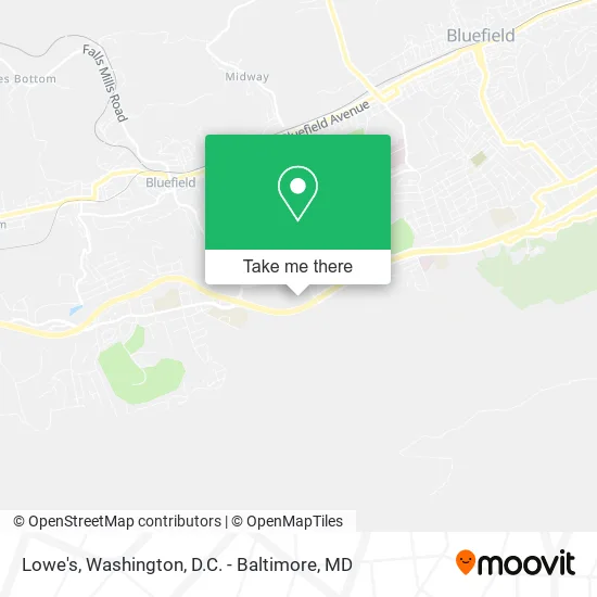 Lowe's map