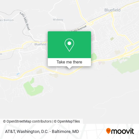 AT&T map