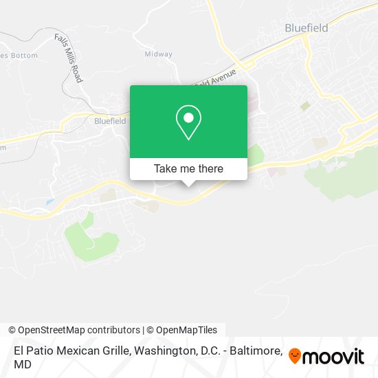 El Patio Mexican Grille map