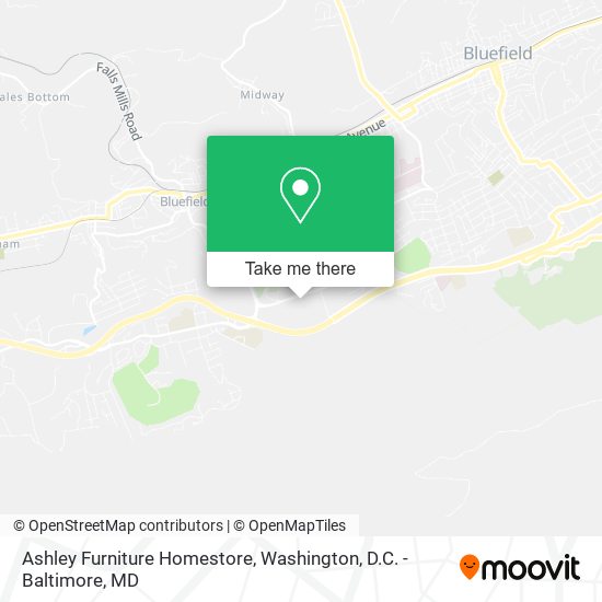 Ashley Furniture Homestore map