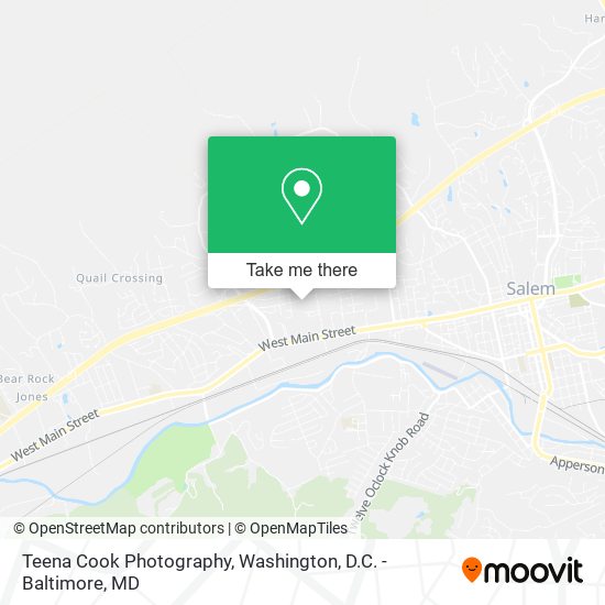 Mapa de Teena Cook Photography