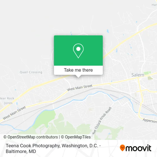 Teena Cook Photography map